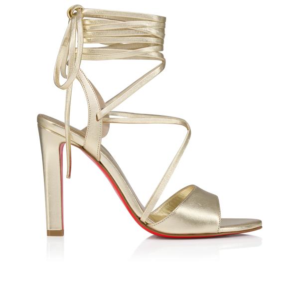 Christian Louboutin Fanny Randa Women Shoes | Color Gold