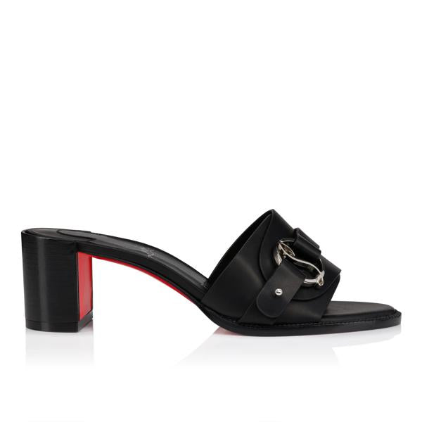 Christian Louboutin Her In Roma Mule Women Shoes | Color Black