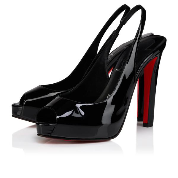Christian Louboutin Lady Fanny Sling Women Shoes | Color Black