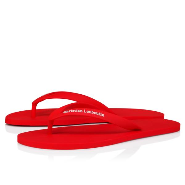 Christian Louboutin The Christian Louboutin Summer Men Shoes | Color Red