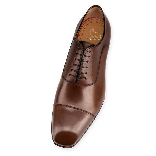 Christian Louboutin Greggo Men Shoes | Color Brown_new