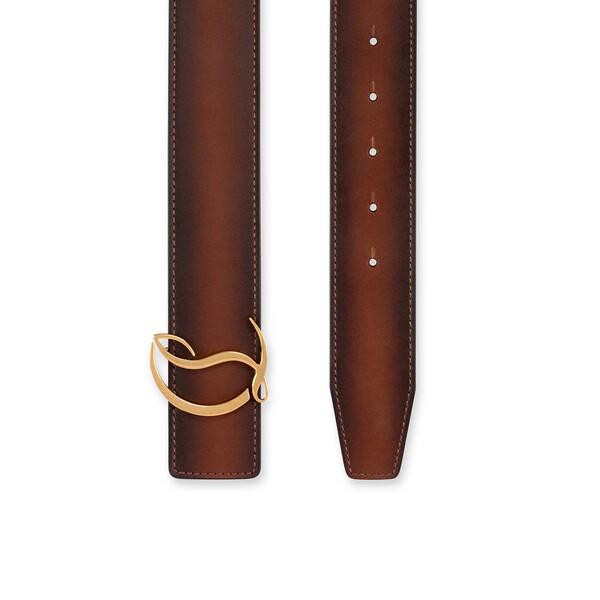 Christian Louboutin M Cl Logo Men Belts | Color Brown_new