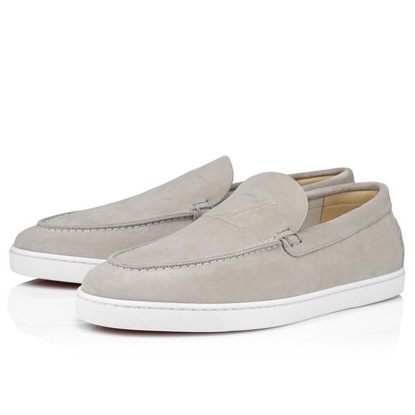 Christian Louboutin Varsiboat Men Shoes | Color Grey