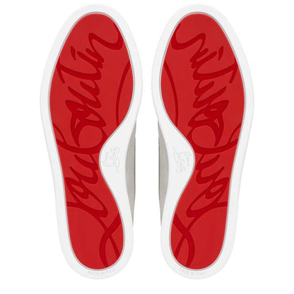 Christian Louboutin Varsiboat Men Shoes | Color Grey