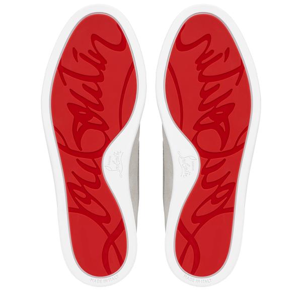 Christian Louboutin Varsiboat Men Shoes | Color Grey