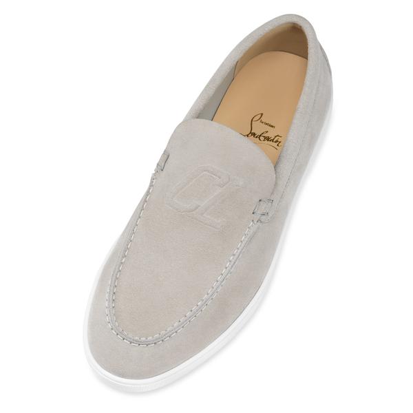 Christian Louboutin Varsiboat Men Shoes | Color Grey
