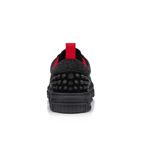 Christian Louboutin Astroloubi Strass Men Shoes | Color Black