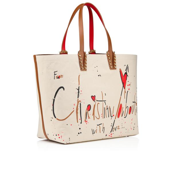 Christian Louboutin Cabata Large Women Bags | Color Beige