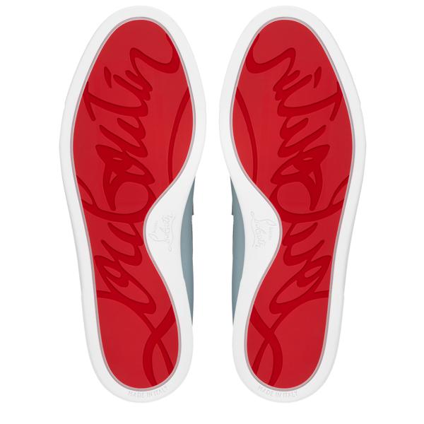 Christian Louboutin Chambeliboat Men Shoes | Color Grey