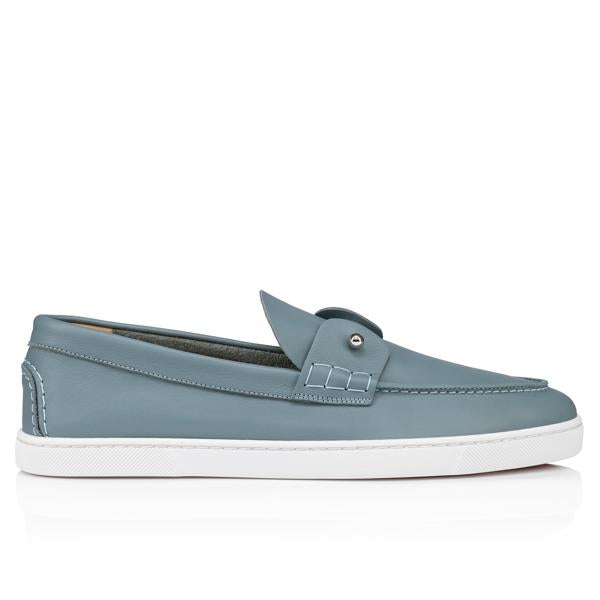 Christian Louboutin Chambeliboat Men Shoes | Color Grey