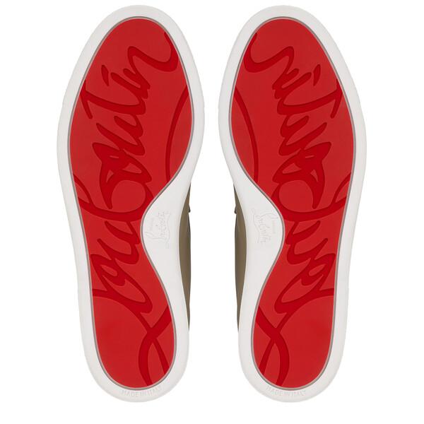 Christian Louboutin Chambeliboat Men Shoes | Color Grey