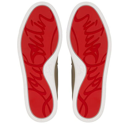 Christian Louboutin Chambeliboat Men Shoes | Color Grey