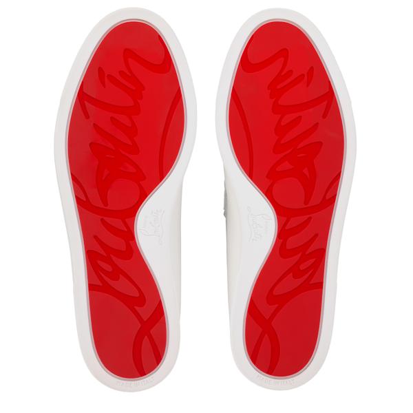 Christian Louboutin Chambeliboat Men Shoes | Color White