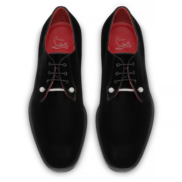 Christian Louboutin Chambelink Strass Men Shoe | Color Silver