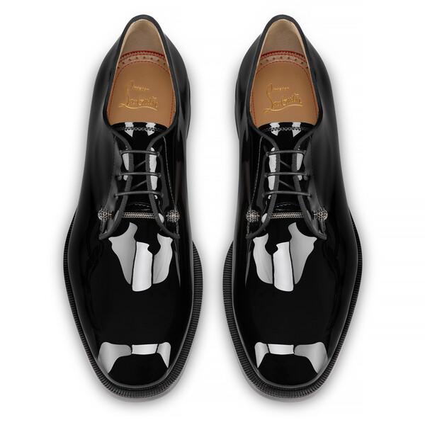 Christian Louboutin Chambelink Strass Men Shoe | Color Black