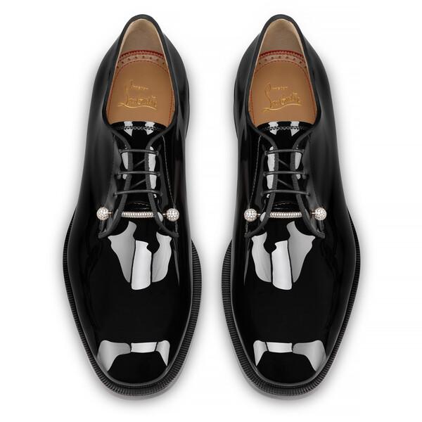 Christian Louboutin Chambelink Strass Men Shoe | Color Silver