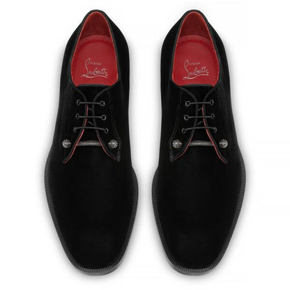 Christian Louboutin Chambelink Strass Men Shoe | Color Black