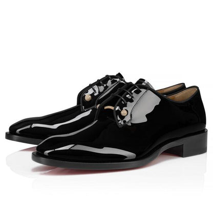 Christian Louboutin Chambelink Strass Men Shoe | Color Gold