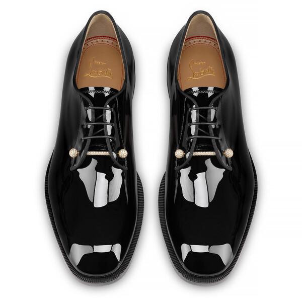 Christian Louboutin Chambelink Strass Men Shoe | Color Gold