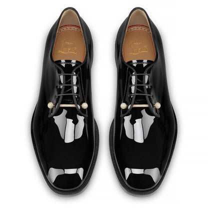 Christian Louboutin Chambelink Strass Men Shoe | Color Gold