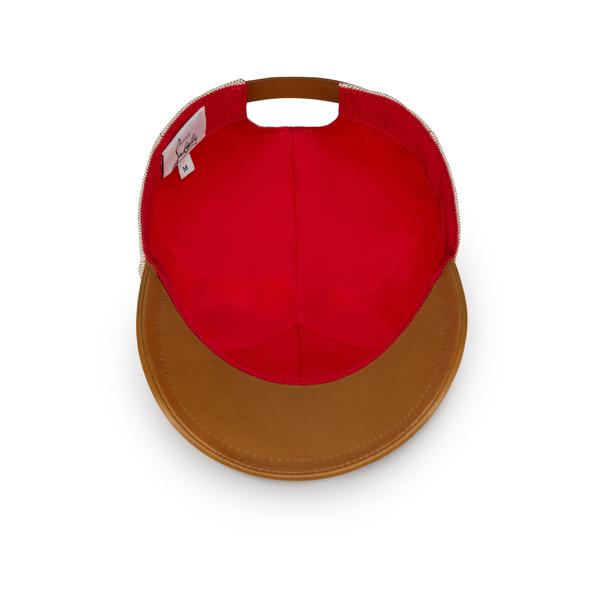 Christian Louboutin Enky Cl Men Hats | Color Brown_new