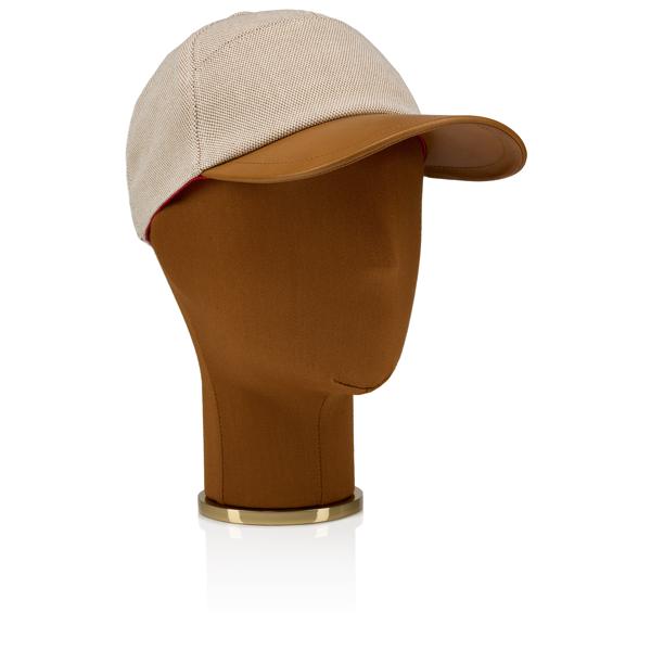 Christian Louboutin Enky Cl Men Hats | Color Brown_new