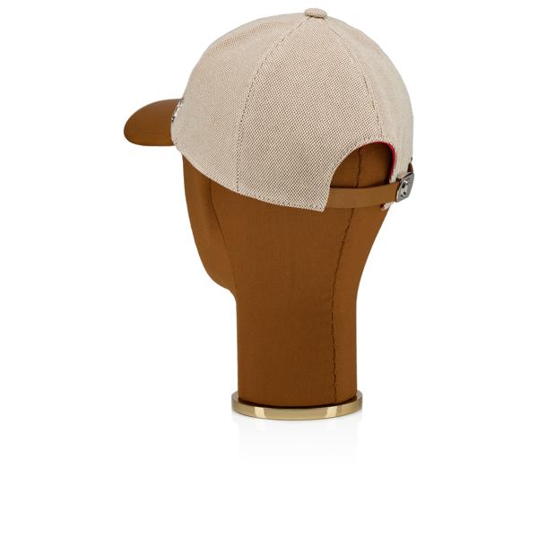 Christian Louboutin Enky Cl Men Hats | Color Brown_new