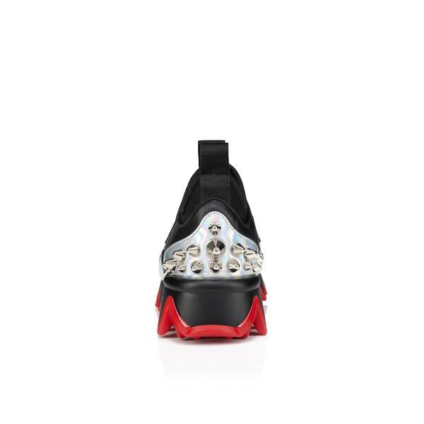 Christian Louboutin Mini Sharkyloub Kids Unisex Shoes | Color Black