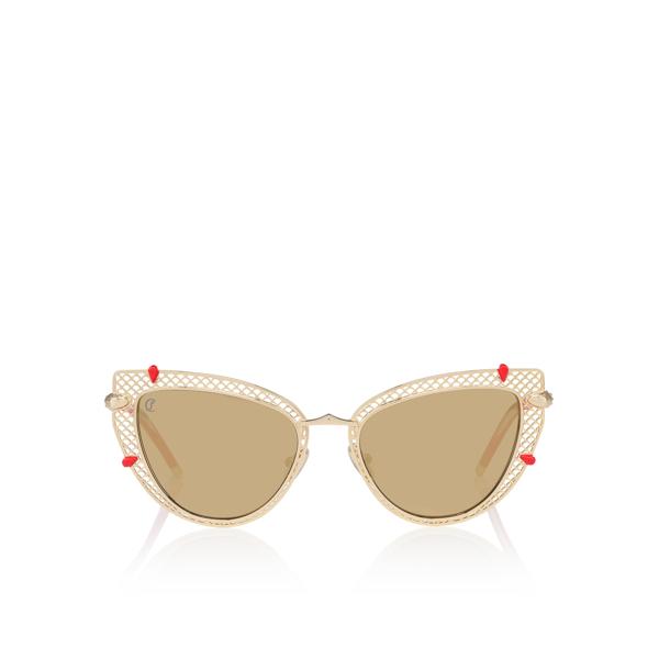 Christian Louboutin Dolly Lb0002 Women Eyewear | Color Gold