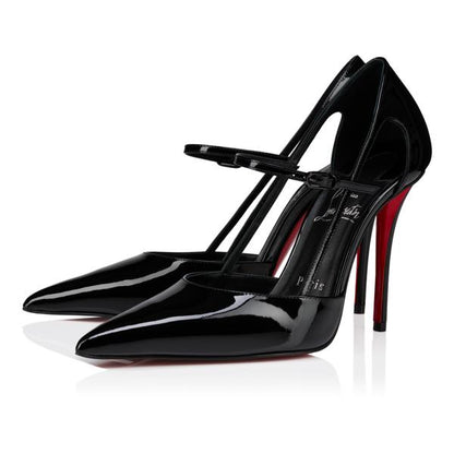 Christian Louboutin Miss Z Strap Women Shoes | Color Black  display picture 1