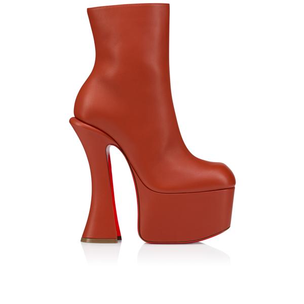 Christian Louboutin Aquabootie Women Shoes | Color Orange