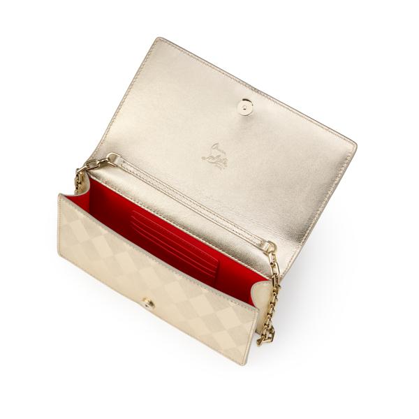Christian Louboutin Bettina Women Bags | Color Gold