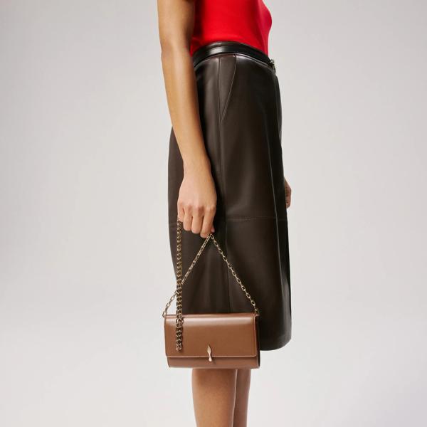 Christian Louboutin Bettina Women Accessories | Color Brown_new