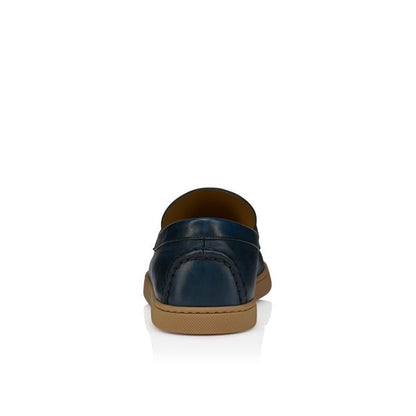 Christian Louboutin Chambeliboat Men Shoes | Color New_blue