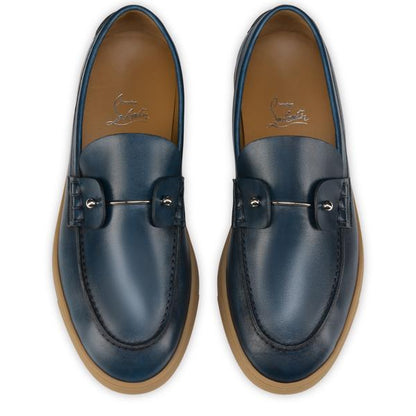 Christian Louboutin Chambeliboat Men Shoes | Color New_blue
