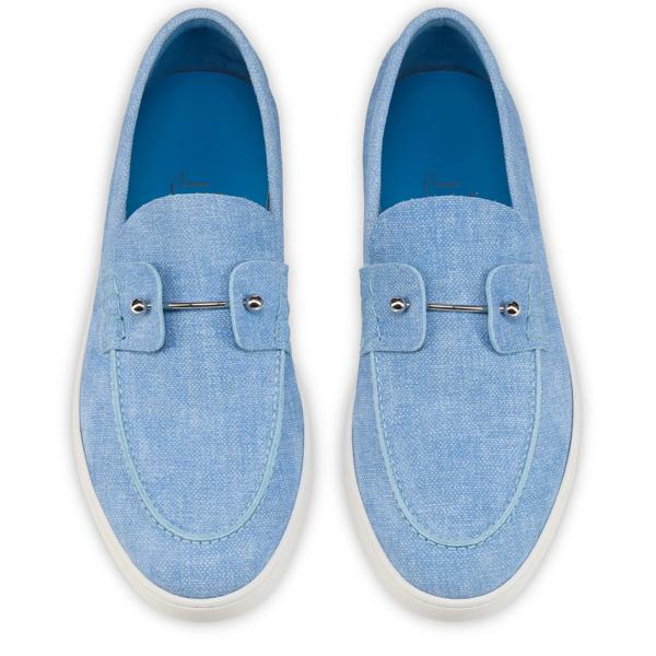 Christian Louboutin Chambeliboat Men Shoes | Color New_blue