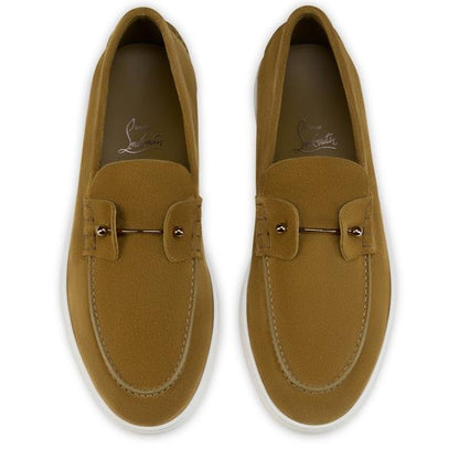 Christian Louboutin Chambeliboat Men Shoes | Color Bronze