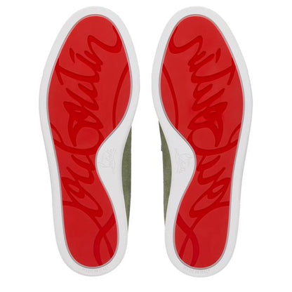Christian Louboutin Chambeliboat Men Shoes | Color Green