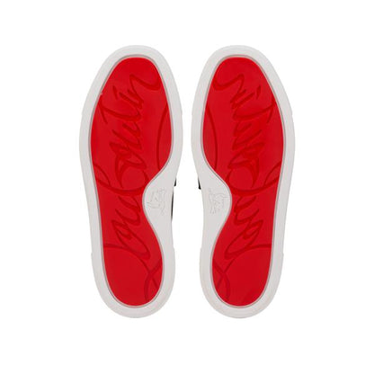 Christian Louboutin Chambelikid Kids Unisex Shoes | Color Black