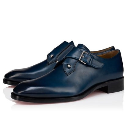 Christian Louboutin Chambelimonk Men Shoes | Color New_blue