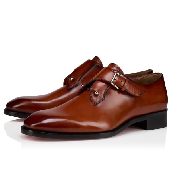 Christian Louboutin Chambelimonk Men Shoes | Color Orange