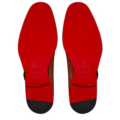 Christian Louboutin Chambelimonk Men Shoes | Color Orange