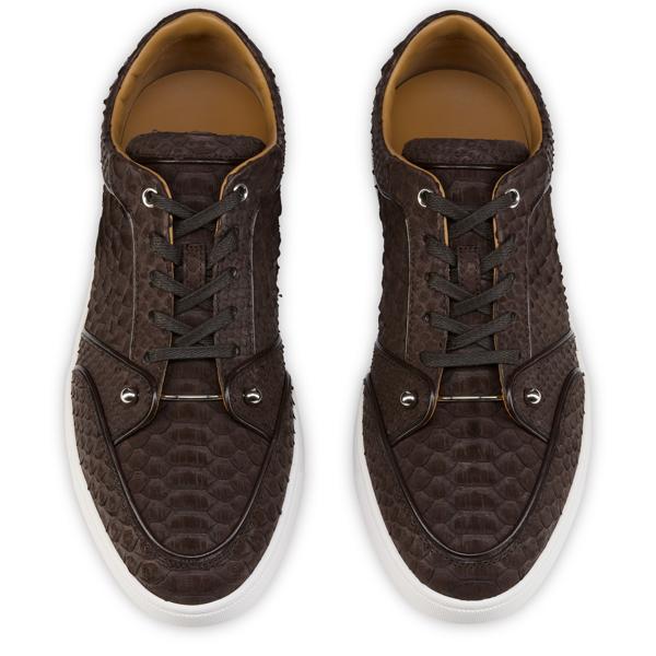 Christian Louboutin Chambelisneak Men Shoes | Color Brown_new
