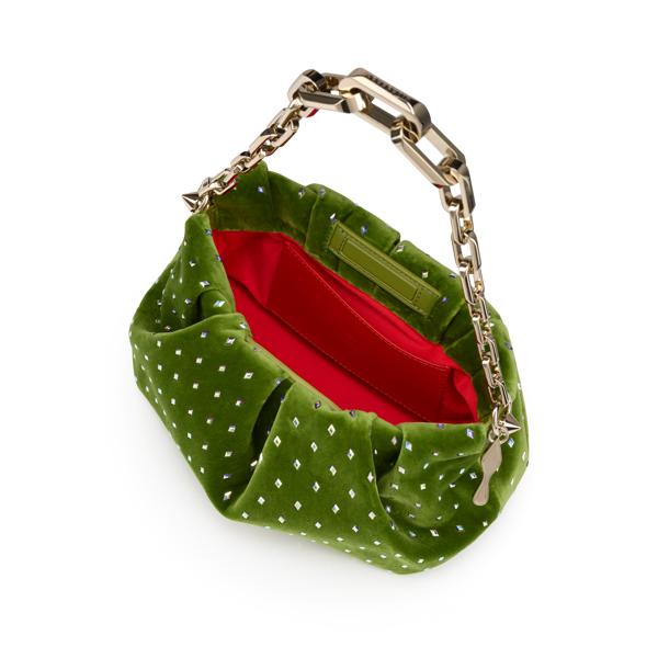 Christian Louboutin Eva Small Women Bags | Color Green