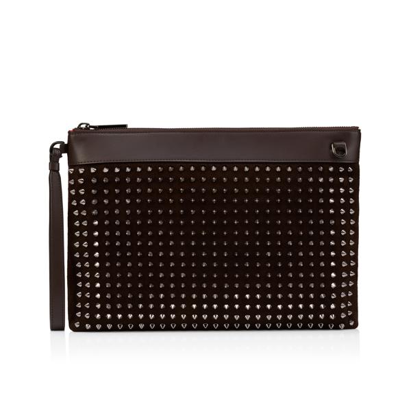 Christian Louboutin Funky Men Bags | Color Brown_new