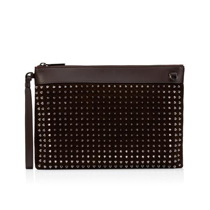 Christian Louboutin Funky Men Bags | Color Brown_new