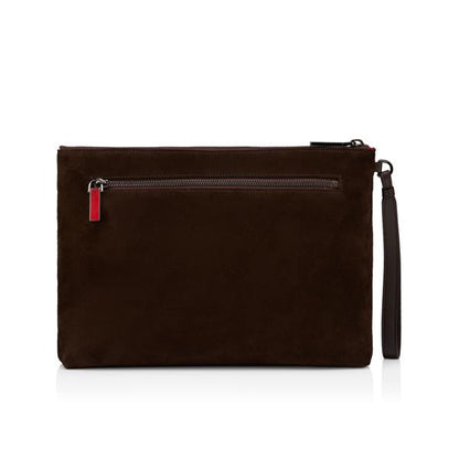 Christian Louboutin Funky Men Bags | Color Brown_new