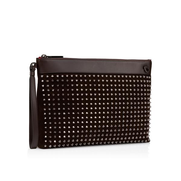 Christian Louboutin Funky Men Bags | Color Brown_new