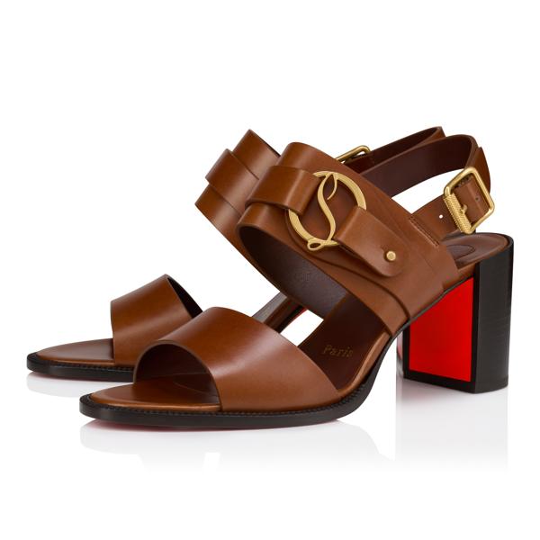 Christian Louboutin Her In Roma Women Shoes | Color Brown New