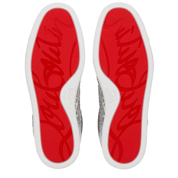 Christian Louboutin Louis Jr Carouba Men Shoes | Color Silver